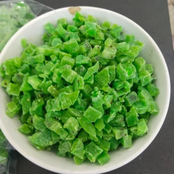 Dried Green Kiwi Dices