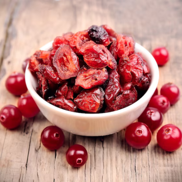 Dried Sliced Cranberries (Ruby Queen).