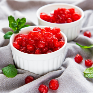 Dried Red Cherries.