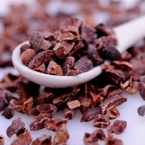 Cacao Nibs.
