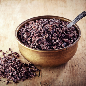 Cacao Nibs.