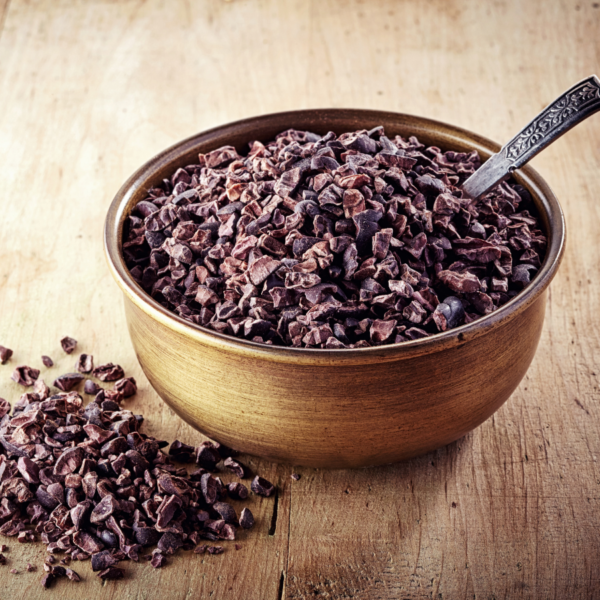Cacao Nibs.