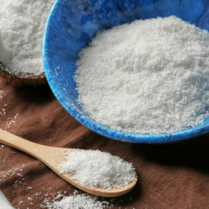 Desiccated Coconut.