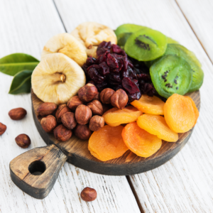 dried MIX FRUITS (Pineapple, Mango, Kiwi, Strawberry, Cherry, cranberry & Papaya)
